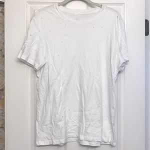 ALO Yoga White Short Sleeve Tee